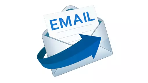 Geef uw e-mail door