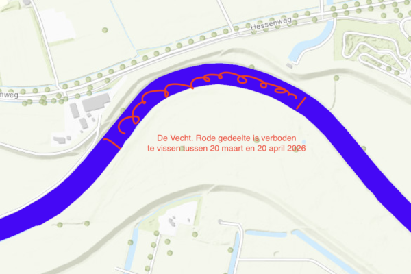 Gedeeltelijke sluiting de Vecht